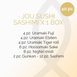 JOU SUSHI SASHIMI X 1 BOX