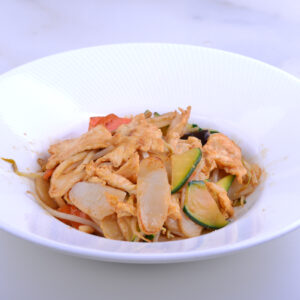 164/ GNOCCHI RISO CON POLLO E VERDURE