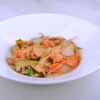 162/ GNOCCHI DI RISO CON GAMBERI E VERDURE