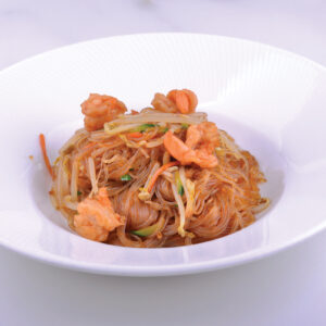 156/ SPAGHETTI DI SOIA CON GAMBERI
