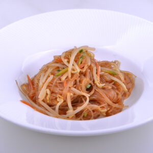 158/ SPAGHETTI DI SOIA CON VERDURE