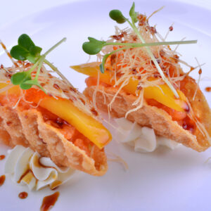 316/ TACOS SALMON SPICY