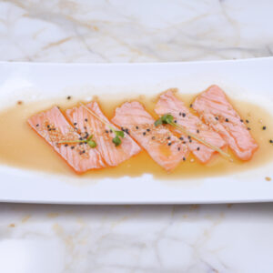 317/ CARPACCIO SALMONE SCOTTATO
